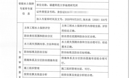 关于泉州国亨化学有限公司110kV输变电工程水土保持方案报告表的公示